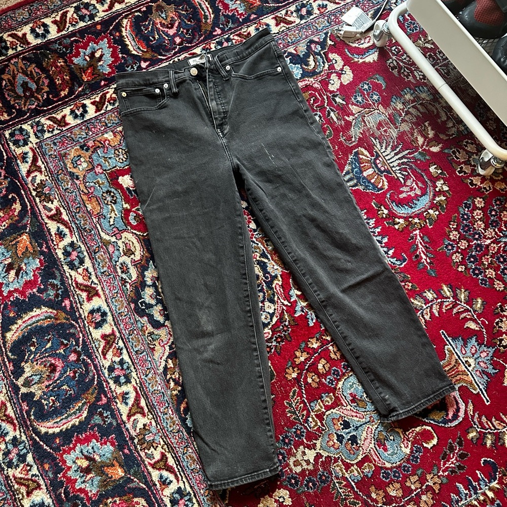 Madewell classic straight Jean
